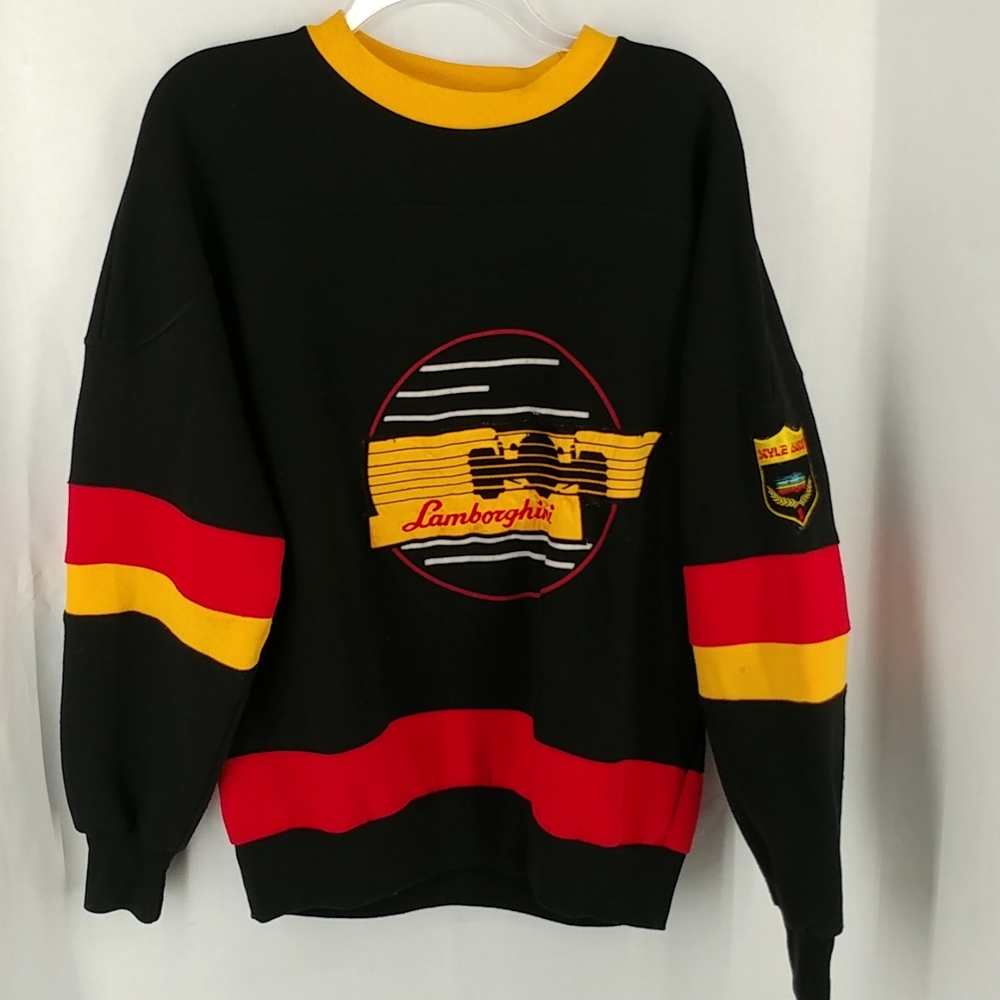 RARE 90s Oversized Lamborghini Sweatshirt